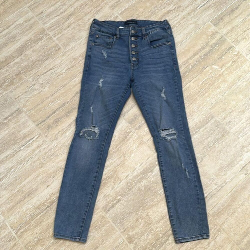 Aeropostale High-rise button front Jeans - Picture 2 of 7